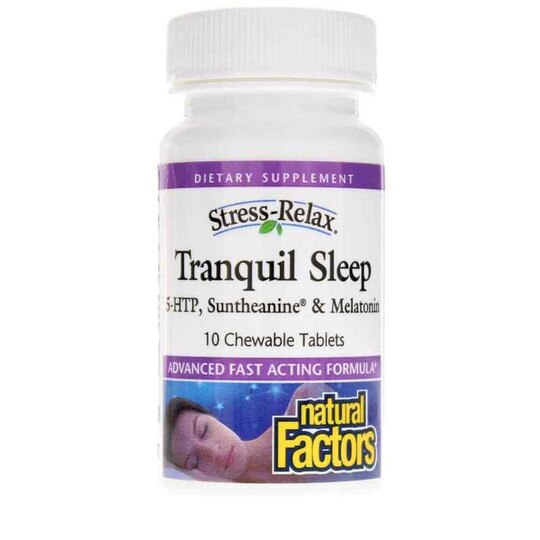 Stress-Relax Tranquil Sleep Chewable, NF